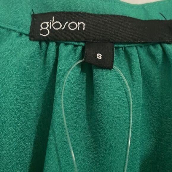 NWOT Gibson Green Long Sleeve Holiday Dress | Size Small - Picture 4 of 7